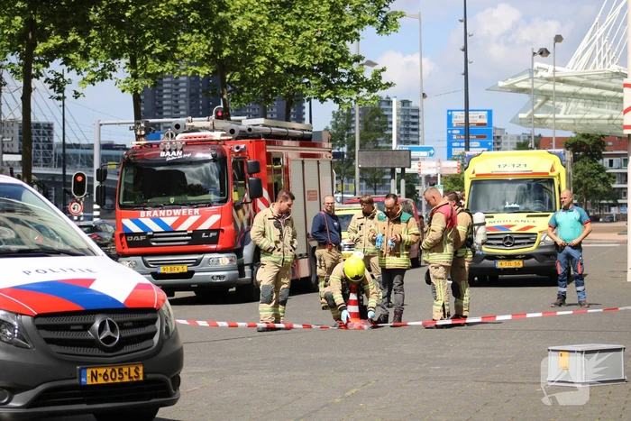 Brandweer doet onderzoek naar onbekende vloeistof