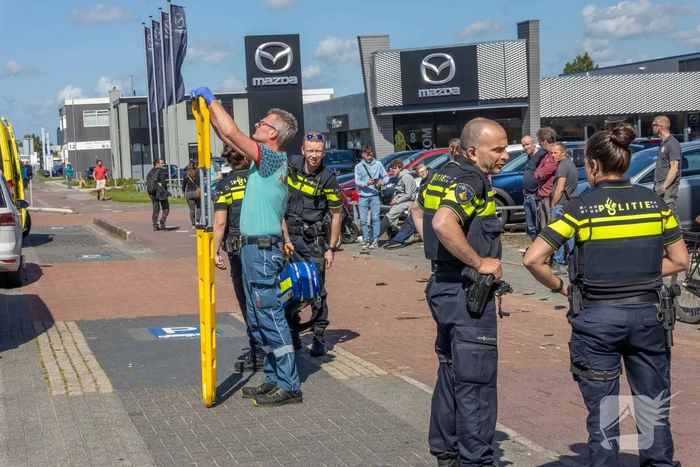 Scooterrijder zwaargewond bij verkeersongeval