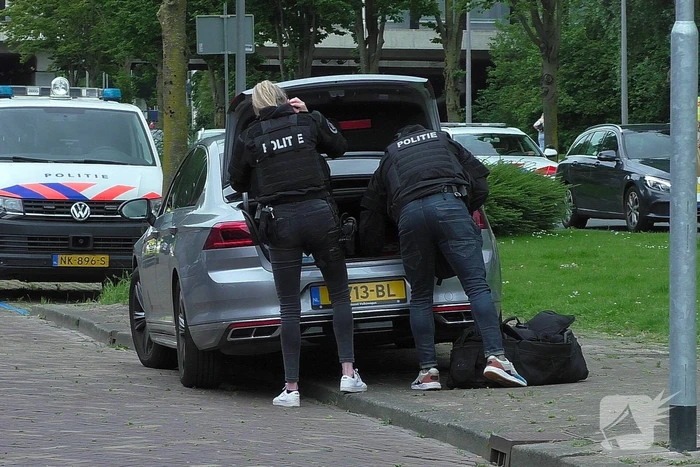 Straat afgezet na melding schietpartij