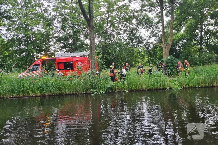 Zoekactie na gevonden fiets aan waterkant