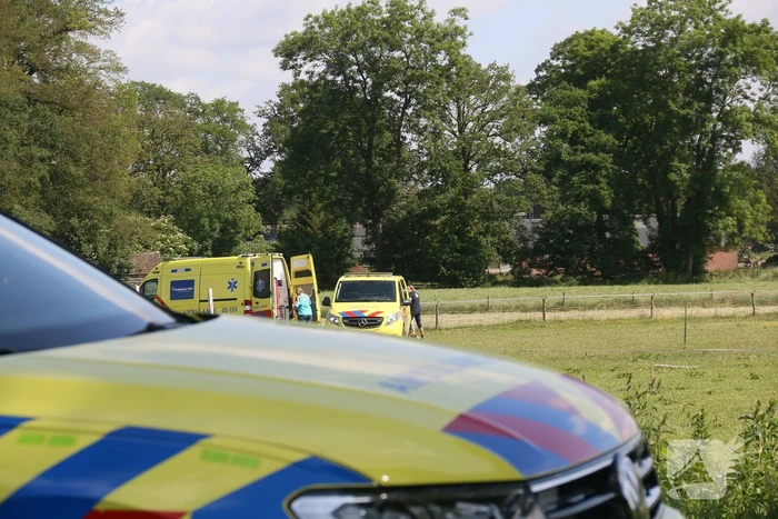 Ruiter gewond na val van paard