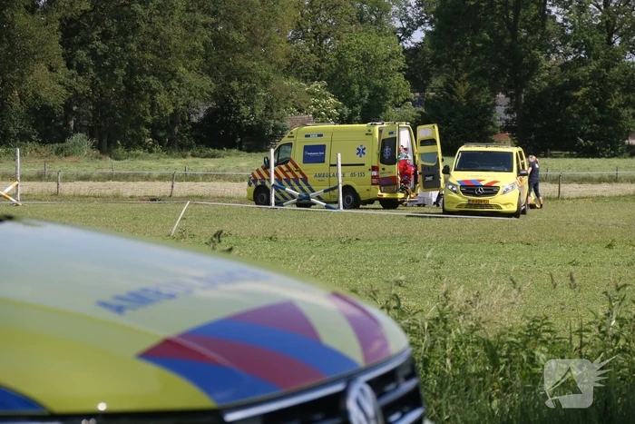 Ruiter gewond na val van paard