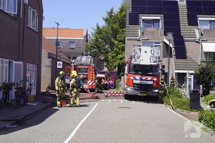 Hevige brand in filiaal van Hema