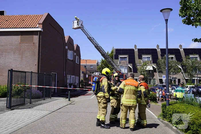 Hevige brand in filiaal van Hema