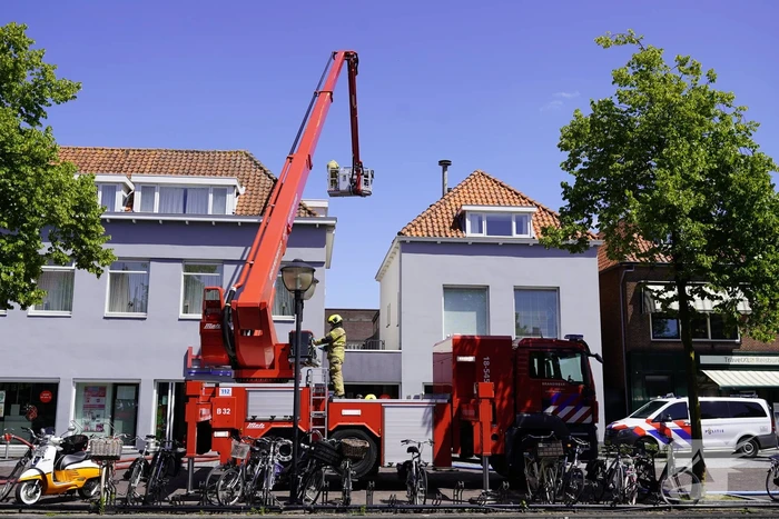 Hevige brand in filiaal van Hema