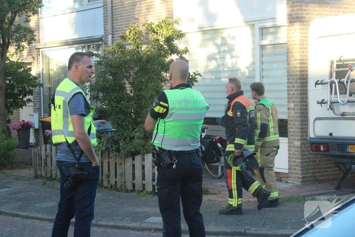 Mogelijk asbest vrijgekomen bij brand