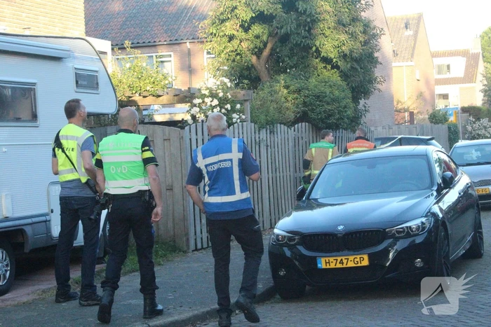 Mogelijk asbest vrijgekomen bij brand