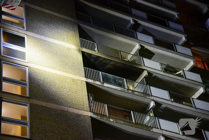 Flat ontruimd na zeer grote brand