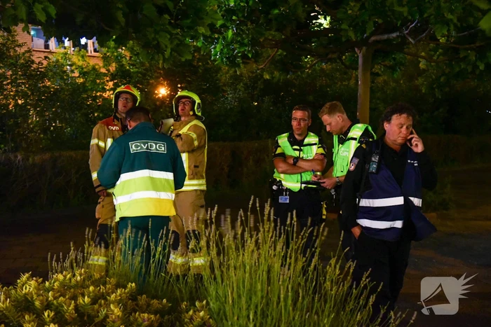 Flat ontruimd na zeer grote brand