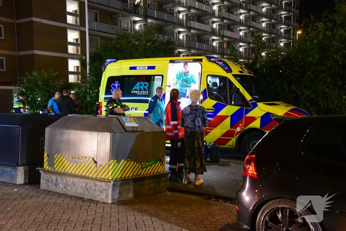 Flat ontruimd na zeer grote brand