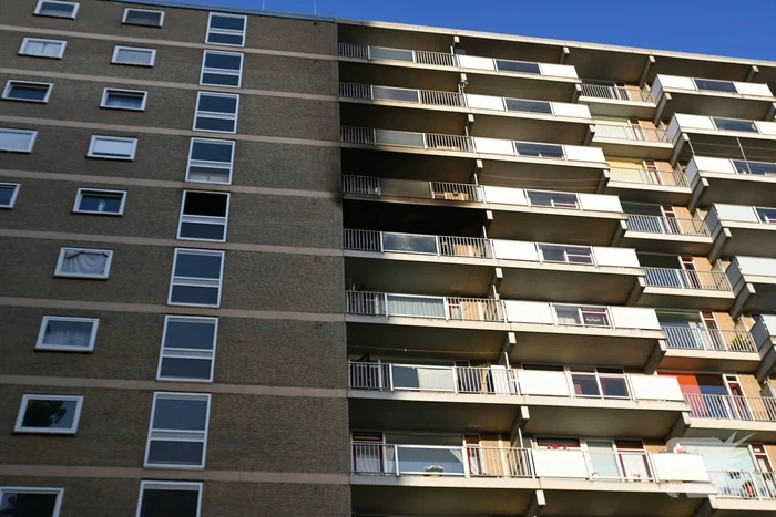 Flat ontruimd na zeer grote brand