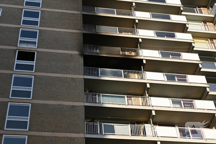 Flat ontruimd na zeer grote brand
