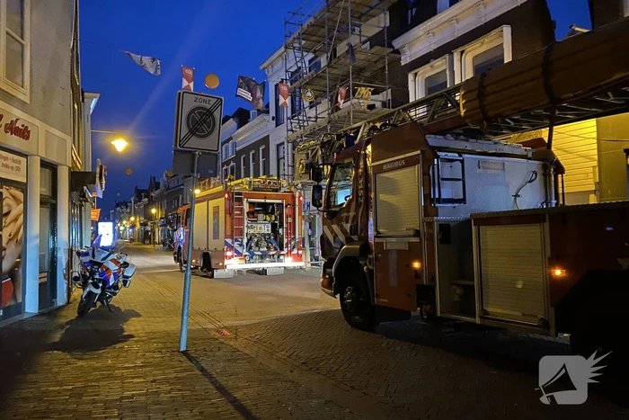 Politie neemt spullen in beslag na brandmelding