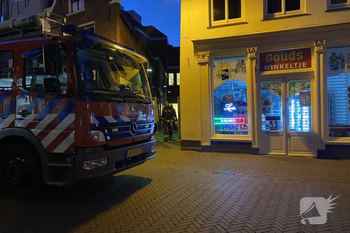 Politie neemt spullen in beslag na brandmelding