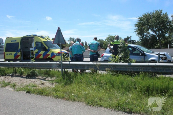 Veel schade bij kop-staart botsing