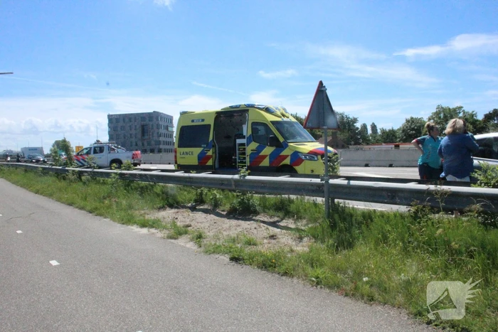 Veel schade bij kop-staart botsing