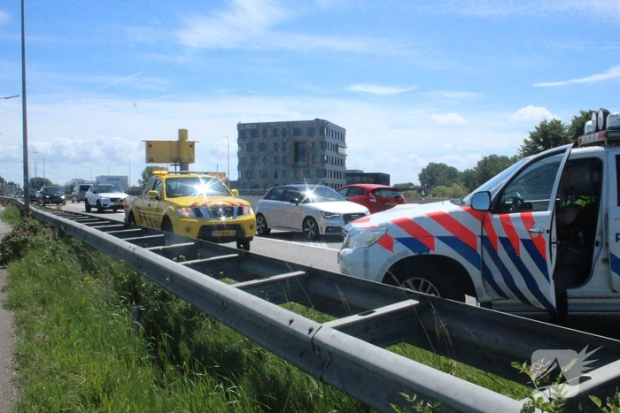 Veel schade bij kop-staart botsing