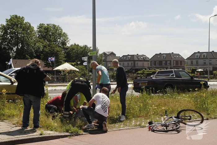 Agressieve man in de boeien na ongeval