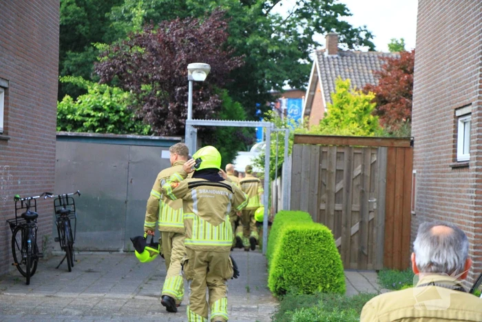 Buurtbewoner zorgt voor overlast met vuur