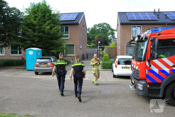 Buurtbewoner zorgt voor overlast met vuur