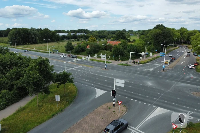 Twee auto's betrokken bij verkeersongeval