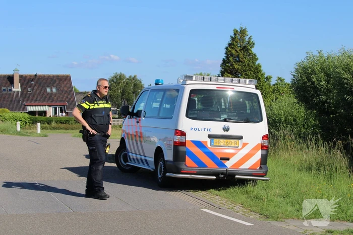 Bosgebied groots afgezet vanwege politieactie