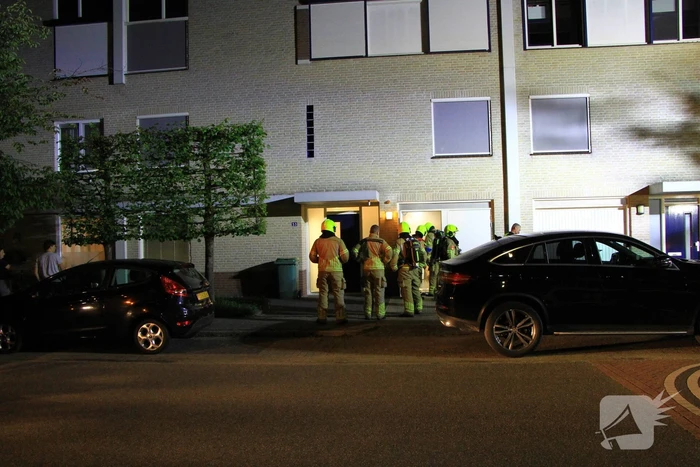 Woning vol rook door rookmachine