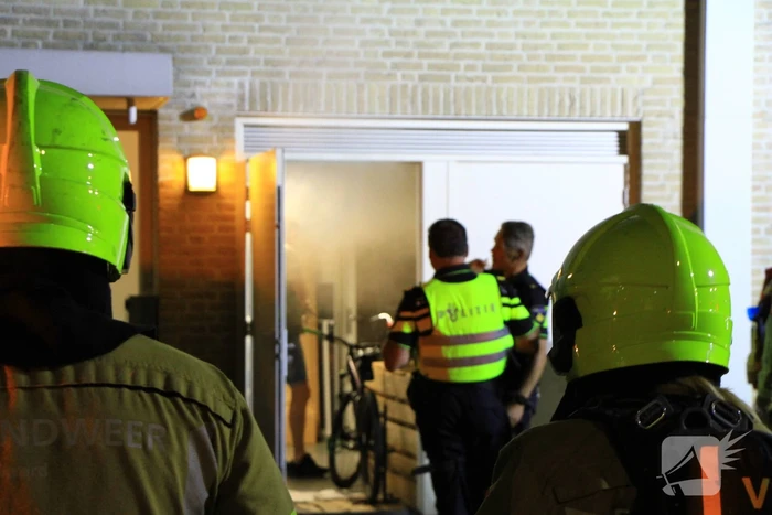 Woning vol rook door rookmachine