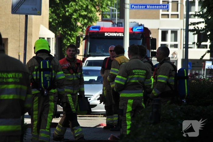 Personen uit brandende bovenwoning gered