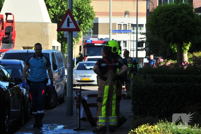 Personen uit brandende bovenwoning gered