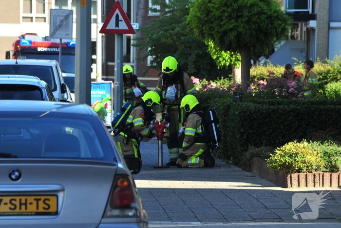 Personen uit brandende bovenwoning gered