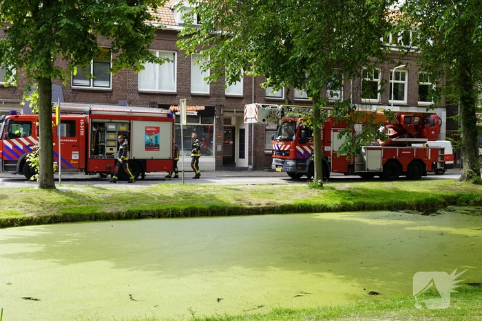 Brandweer doet onderzoek naar brandmelding