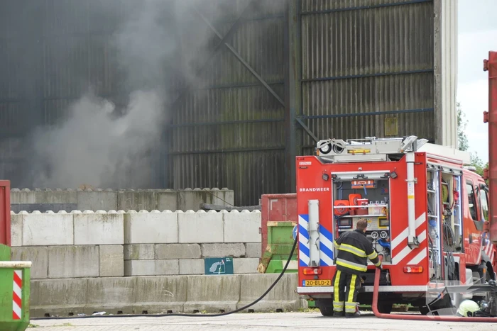 Flinke rook bij brand afvalverwerker Pre Zero