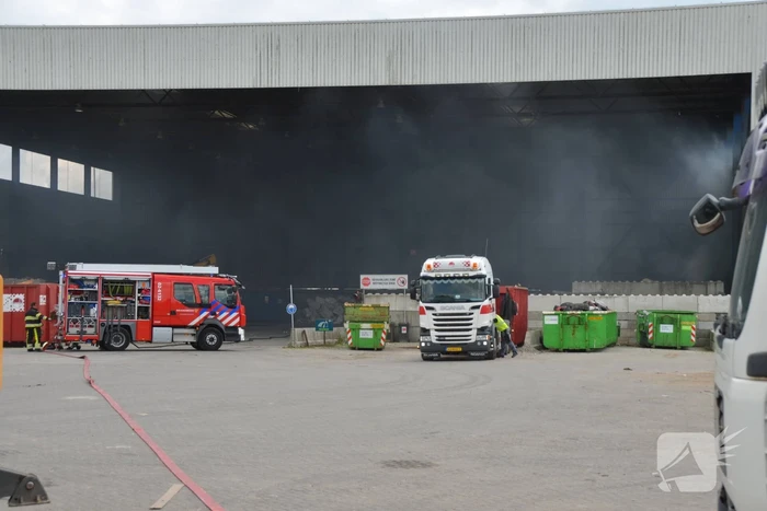 Flinke rook bij brand afvalverwerker Pre Zero
