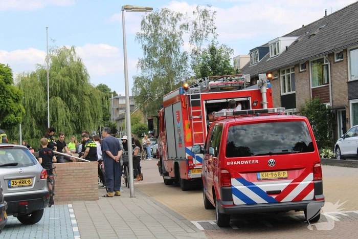 Brand in kerk snel geblust