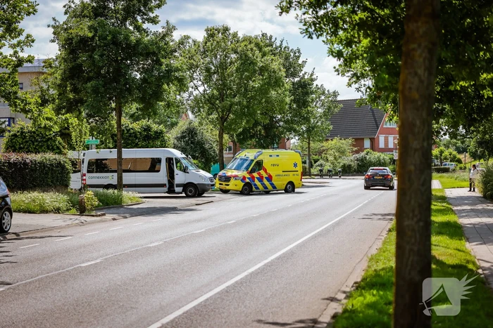 Traumahelikopter landt op voetbalveld ASC Nieuwland