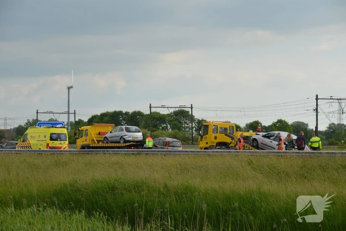 Drie auto's betrokken bij kettingbotsing