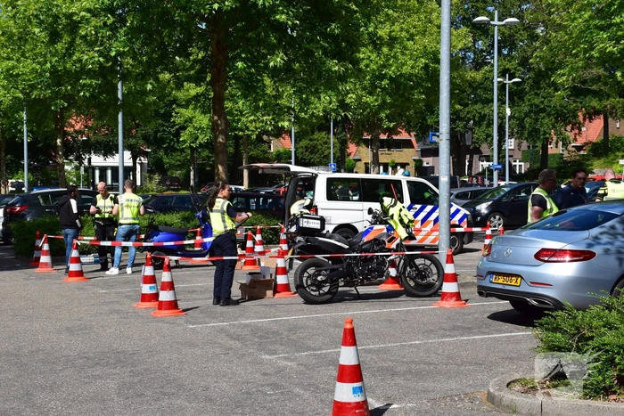 Politie neemt scooter in beslag tijdens controle