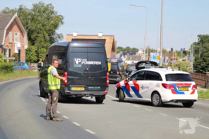 Meerdere auto's op elkaar gebotst