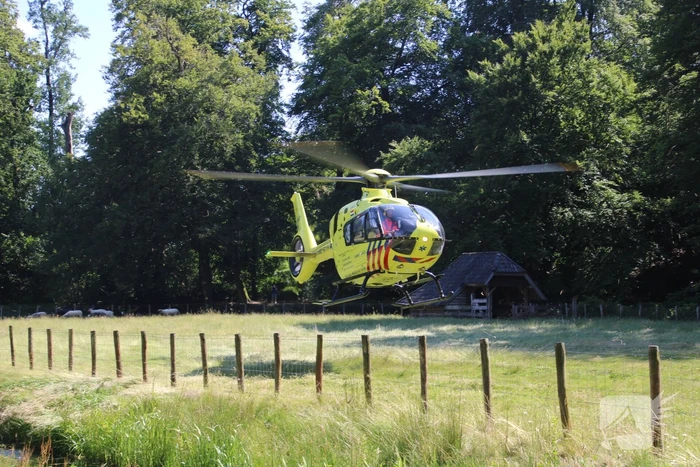 Persoon onder verdachte omstandigheden aangetroffen in bos