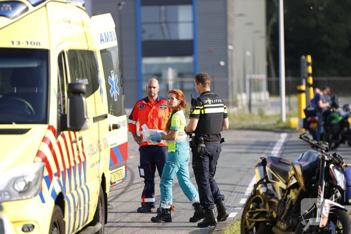 Persoon gewond na eenzijdig ongeval