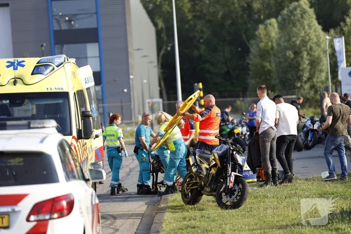 Persoon gewond na eenzijdig ongeval