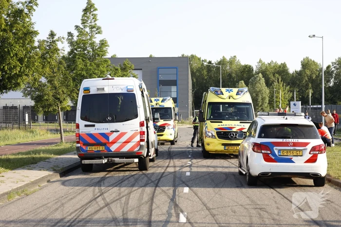 Persoon gewond na eenzijdig ongeval