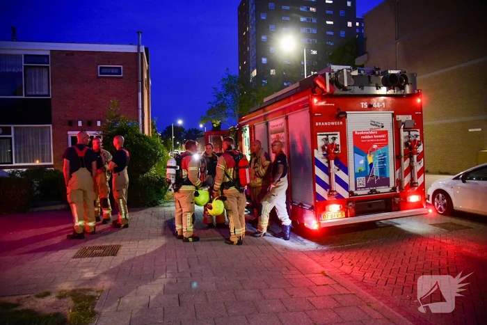 Zolderbrand snel onder controle