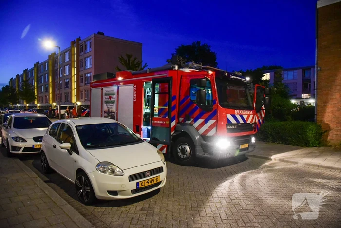 Zolderbrand snel onder controle