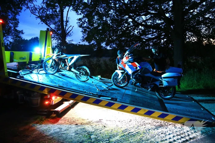 Politiemotor betrokken bij aanrijding