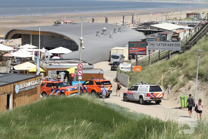 Ernstig gewonde bij ongeval strand
