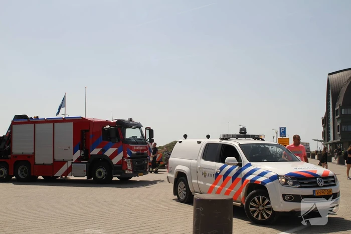 Ernstig gewonde bij ongeval strand