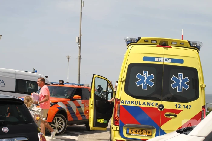 Ernstig gewonde bij ongeval strand