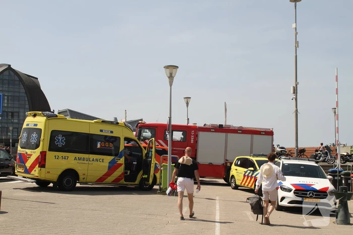 Ernstig gewonde bij ongeval strand